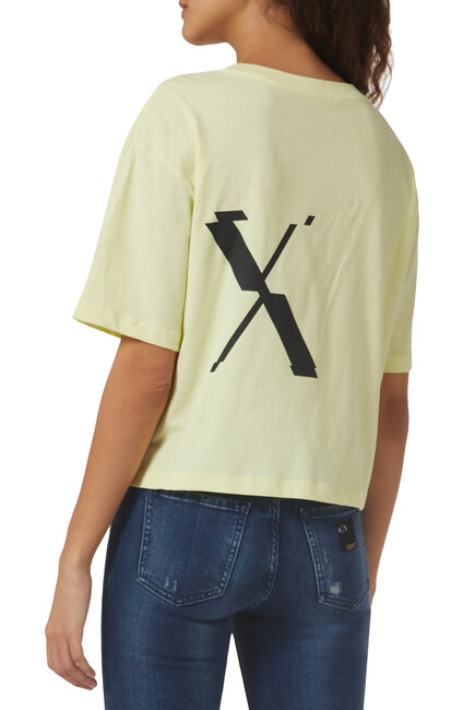 Cropped Organic Cotton T-Shirt